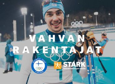 STARK on Suomen olympiajoukkueen uusi p&auml;&auml;yhteisty&ouml;kumppani