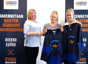 STARKin naisjaosto vahvistamaan naisten j&auml;&auml;kiekkoa &ndash; yhteisty&ouml; Kiekko-Espoon naisten liigajoukkueen kanssa alkaa