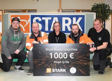 Tour de STARK-liikuntahaaste sai henkil&ouml;st&ouml;n liikkumaan ja kannustamaan toisiaan